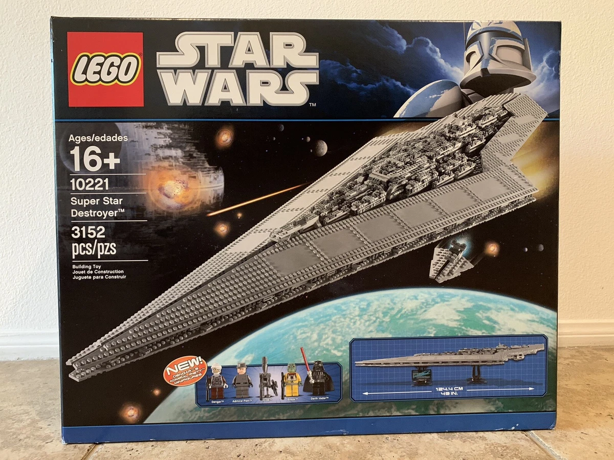 nøjagtigt bomuld Tilbageholdenhed Lego Star Wars Super Star Destroyer (10221) - New and Sealed 673419145701 |  eBay