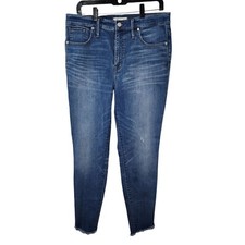 Madewell Mediumwash 10" Highrise Skinny Size 32