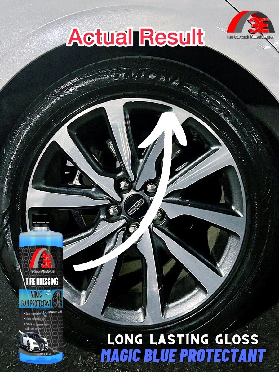 Blue Dressing Tire Shine