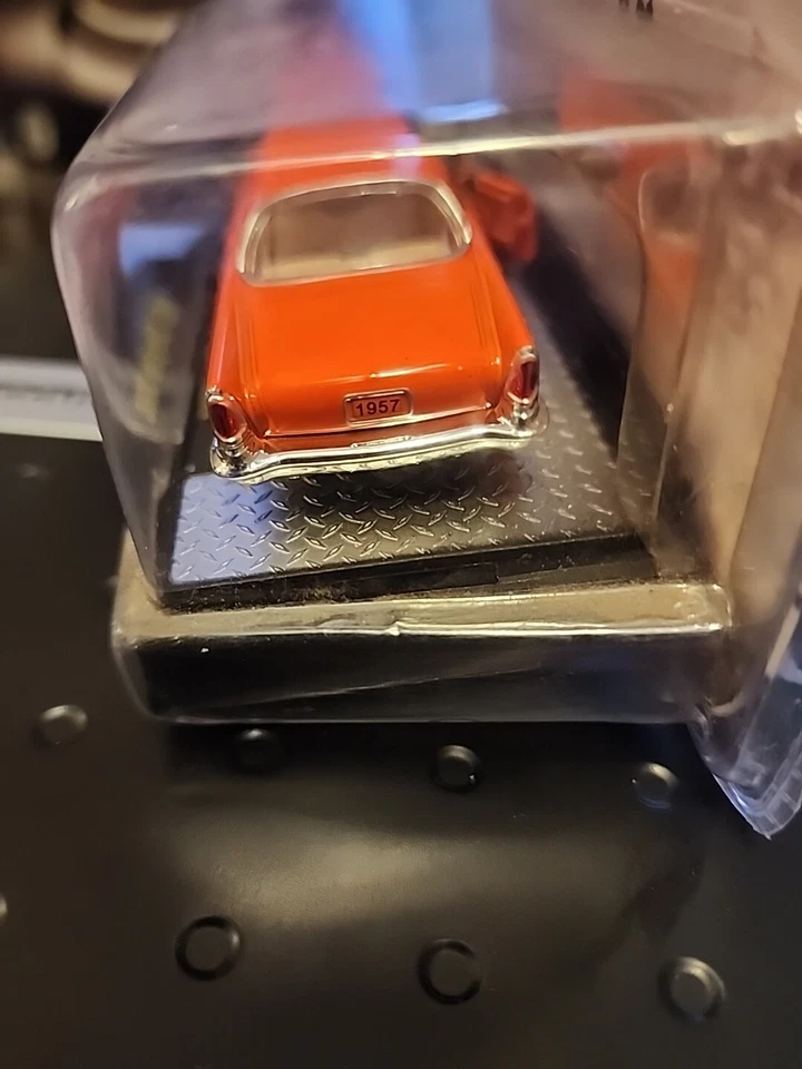 M2 Machines - Auto Drags - Release 3 - Orange 1957 Chrysler 300C - 2010 - Image 4 of 4