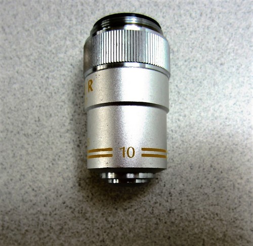 Fisher Scientific Microscope Objectives Set 4x, 10x, 40x - Picture 5 of 9