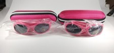 Baby Solo Glasses Original 2 Pack Baby Sunglasses, Soft, Adjustable PINK