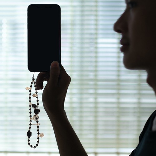Anti-lost Decorative Beaded Phone Lanyard Unique Style Lanyard Friends Families - 第 7/12 張圖片