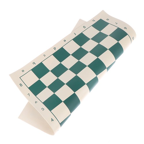 1Pc PVC Leather Chess Board 34.5cm Portable Soft Rollable Durable Chess Board - Picture 6 of 9