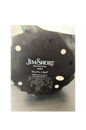 Jim Shore Heartwood Creek Stay For A Spell Witch 2014 Bird & Skull 4041137 - Picture 2 of 8