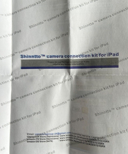 Camera Connection Kit 5+1 In 1 Reader For Apple iPad - 30 Pin Connector - New - Picture 2 of 2