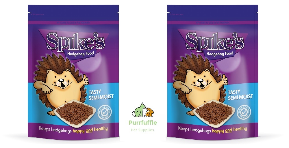 2X 1.3KG BAGS HEDGEHOG TASTY SEMI-MOIST FOOD SPIKES WORLD NUTRITIOUS FEED OFFER