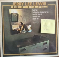 Jerry Lee Lewis She Still Comes Around Vinyl Record LP VG/VG 20147 1968