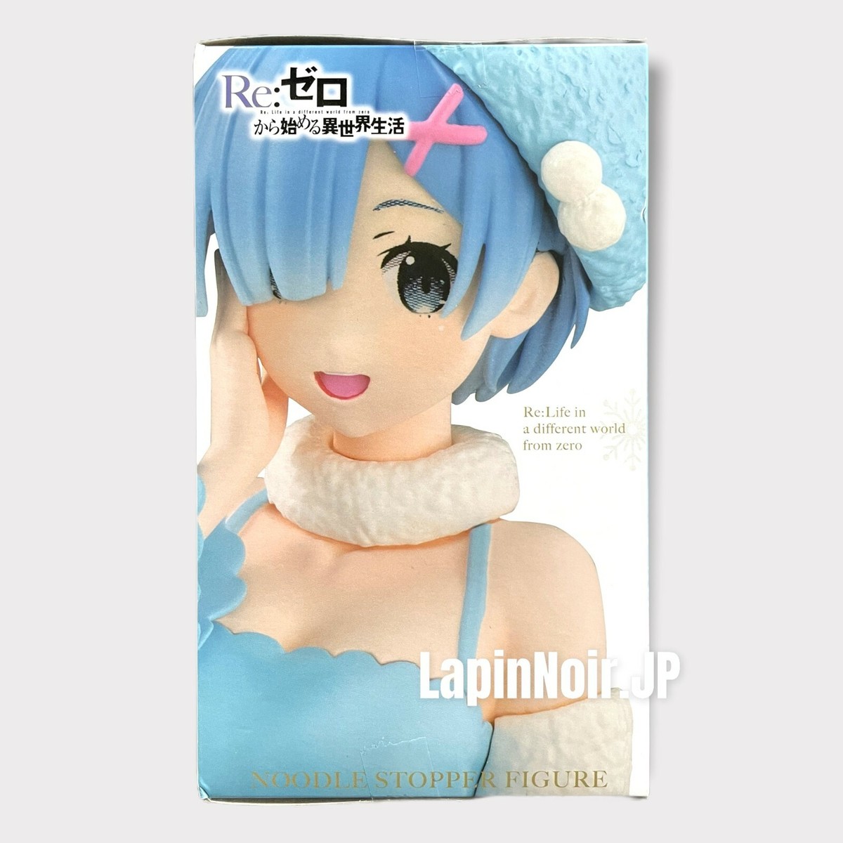 Figurine Ram Noodle Stopper Snow Princess Ver. - Re:ZERO -Starting Life in Another World - Furyu | Shin Sekai