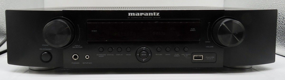 Marantz NR1602 7.1 AV Receiver - No Remote or Antenna | eBay Marantz NR1602 7.1 AV Receiver - No Remote or Antenna | eBay
