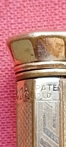 +++ RARE 1930's FEND NORMA PATENT 4 Color PENCIL Branded OPEL Walz Gold Germany - Picture 4 of 17