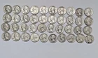 Washington Silver Quarters Roll Lot of 40 Circulated 25C Coins