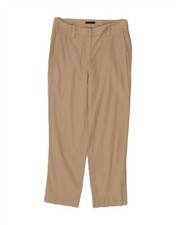 MASSIMO DUTTI Womens Straight Chino Trousers ...