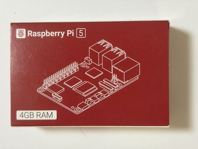 Raspberry Pi 5 4GB Single Board 2.4GHz Quad-core 64-bit Arm Cortex-A76 CPU