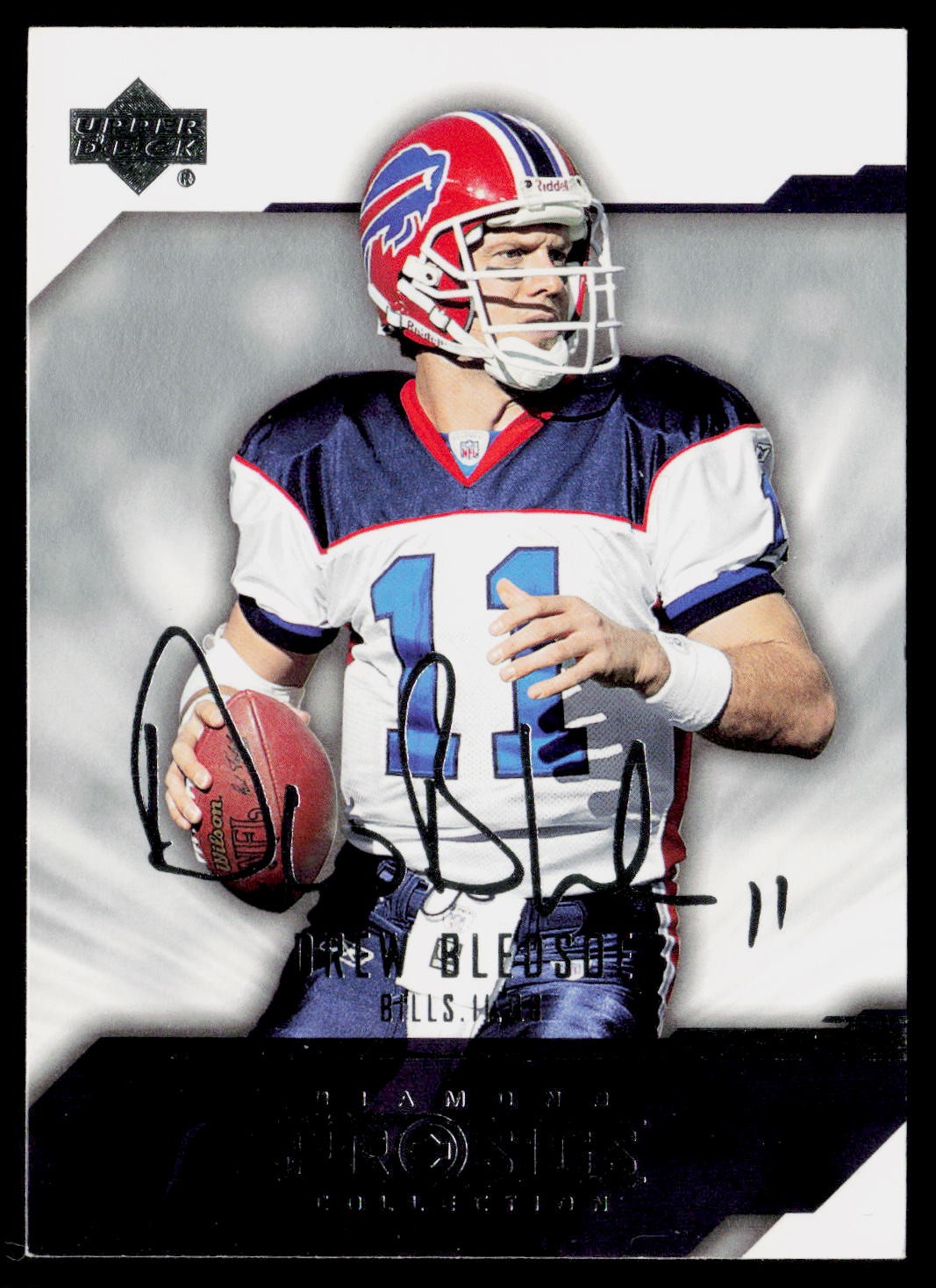 2004 UD Diamond Pro Sigs Drew Bledsoe #9