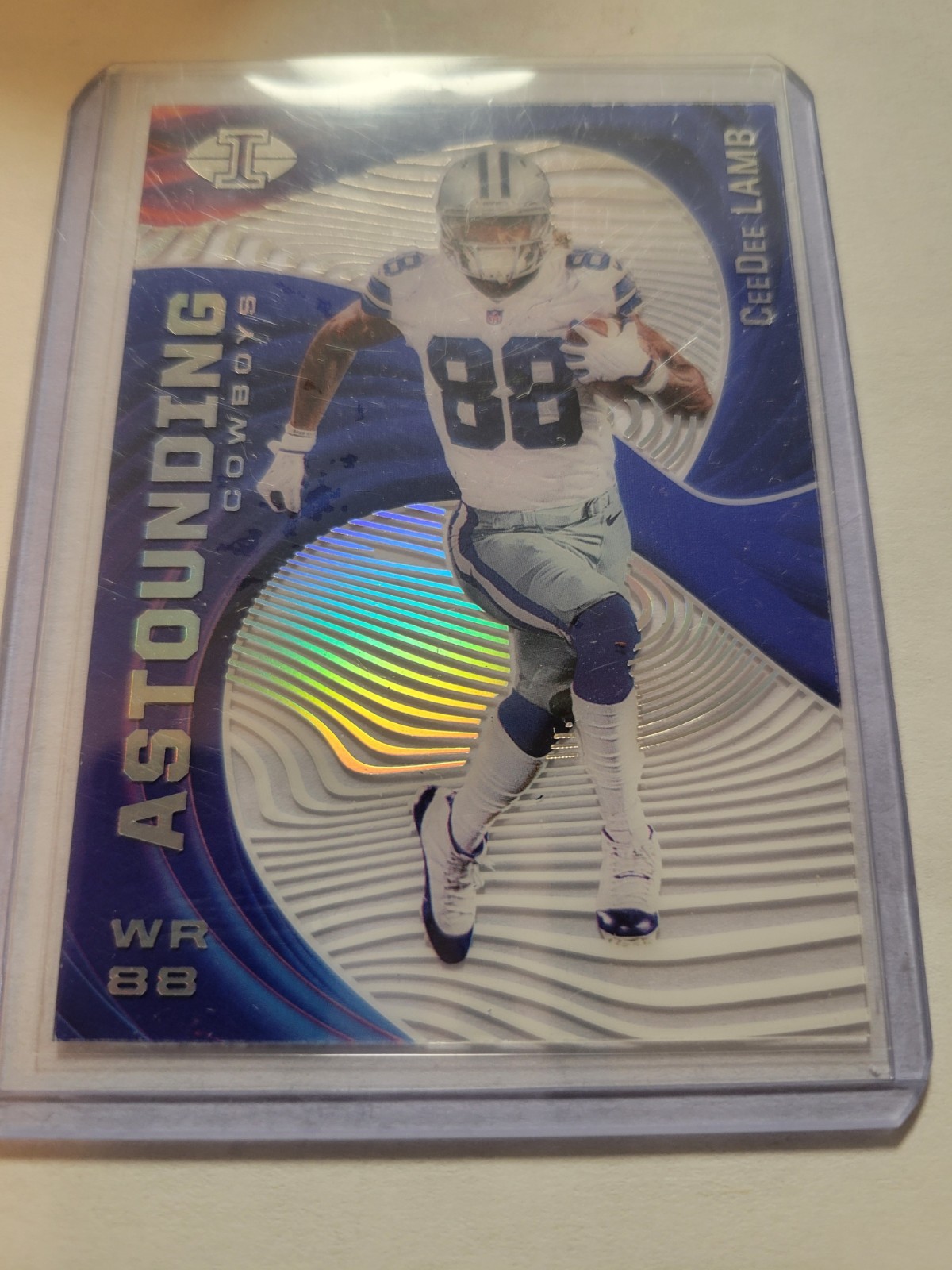 2020 Panini Illusions - Astounding CeeDee Lamb #A7 (RC)