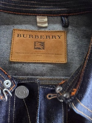 Burberry Men's Selvedge Denim Jacket - Size Large Slim