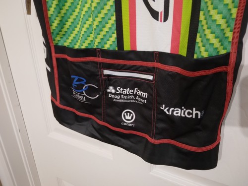 Canari Men's Pinnacle Cycling Jersey Size Large Gearlink Racing Made in USA NWT - Picture 9 of 13