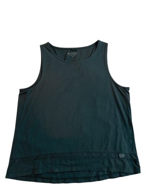 Athleta Women's Olive Green Open Back Workout Tank Top Small Yoga Athletic Shirt