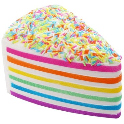Regenbogen Squishy 15cm Stress Spielzeug Weich Antistress Kinder Erwachsene