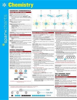 Chemistry SparkCharts by SparkNotes (English) Hardcover Book