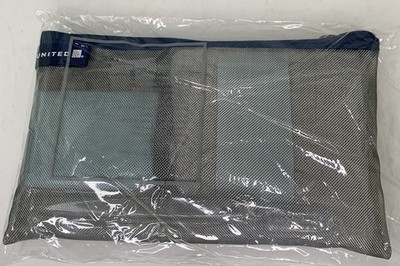 United Airlines Amenity Kit Collectible Mesh Bag Travel Pouch