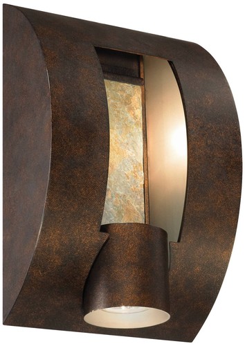 Modern Outdoor Wall Light 12 inch Exterior Bronze Fixture Downlight for House - Picture 2 of 6