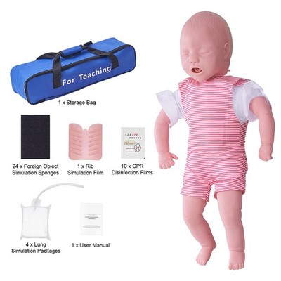 Baby Infarction Model Infant Airway Obstruction Model Training Manikin CPR Teach