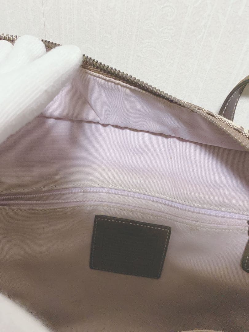 COACH logo pattern handbag large - image 7