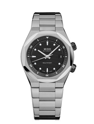 Mido Multifort 8 Two Crowns Automatic Men's Watch - 40 mm - M0475071105100