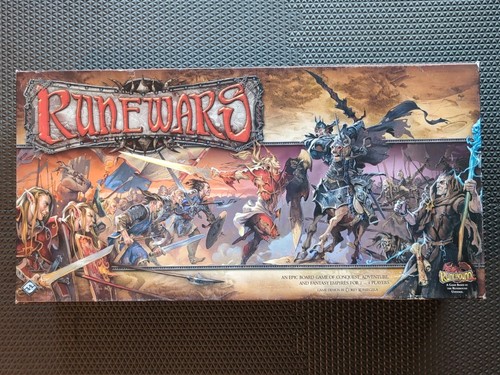 Runewars & Banners of War Expansion Board Game Fantasy Flight Good Condition