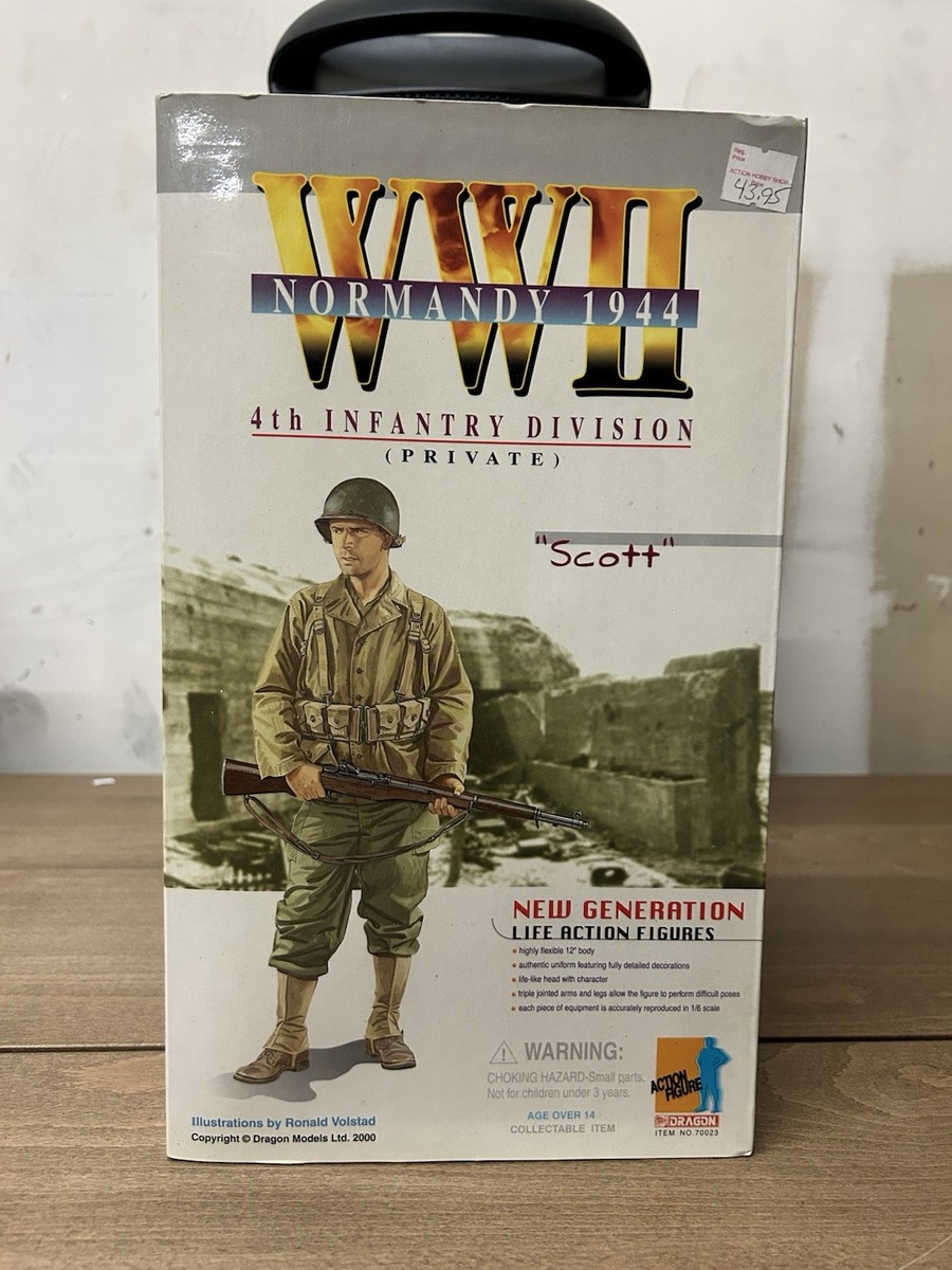 Dragon 1/6 Scale WW2 9th Infantry Division Private Normandy 1944