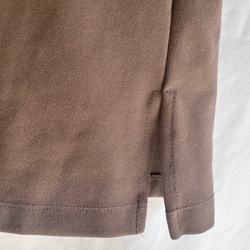 Halogen Damen Tunika Oberteil braun Glockenärmel - Größe M, Seitenschlitze - Bild 2 von 6