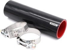 2 Id Straight Silicone Hose Coupler High Temp 4-ply With Steel T-bolt Clamp 2 Id Straight Silicone Hose Coupler High Temp 4-ply With Steel T-bolt Clamp