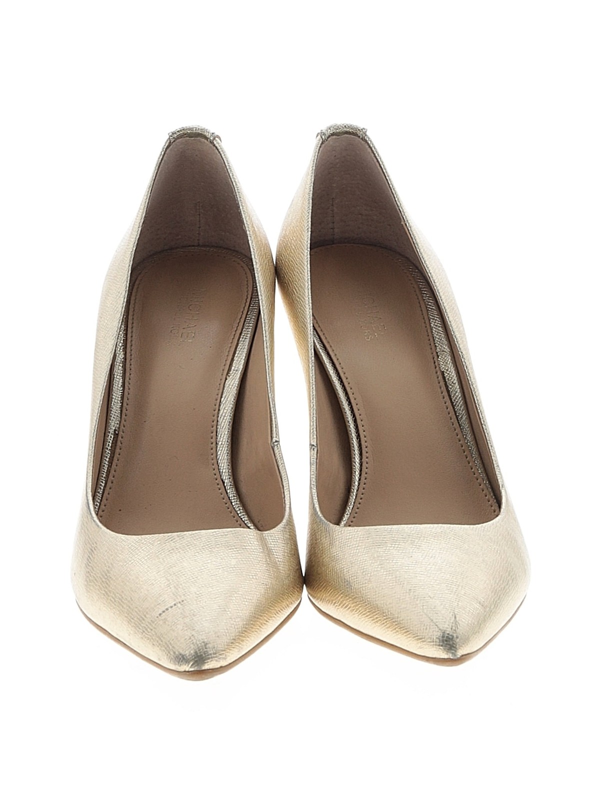 MICHAEL Michael Kors Women Gold Heels US 7 thumbnail 2