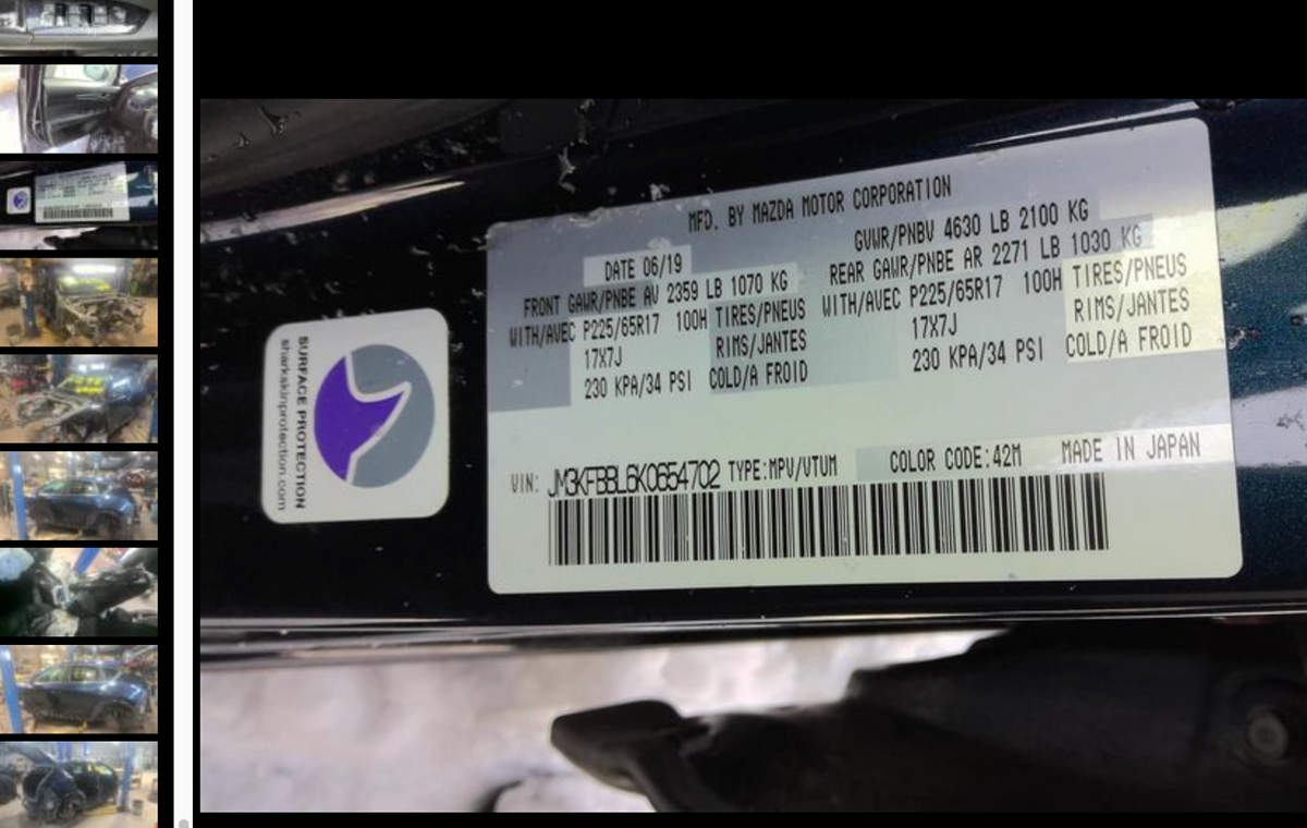 2019 MAZDA CX-5 DISPLAY TOUCH SCREEN OEM KN3L669C0 | eBay