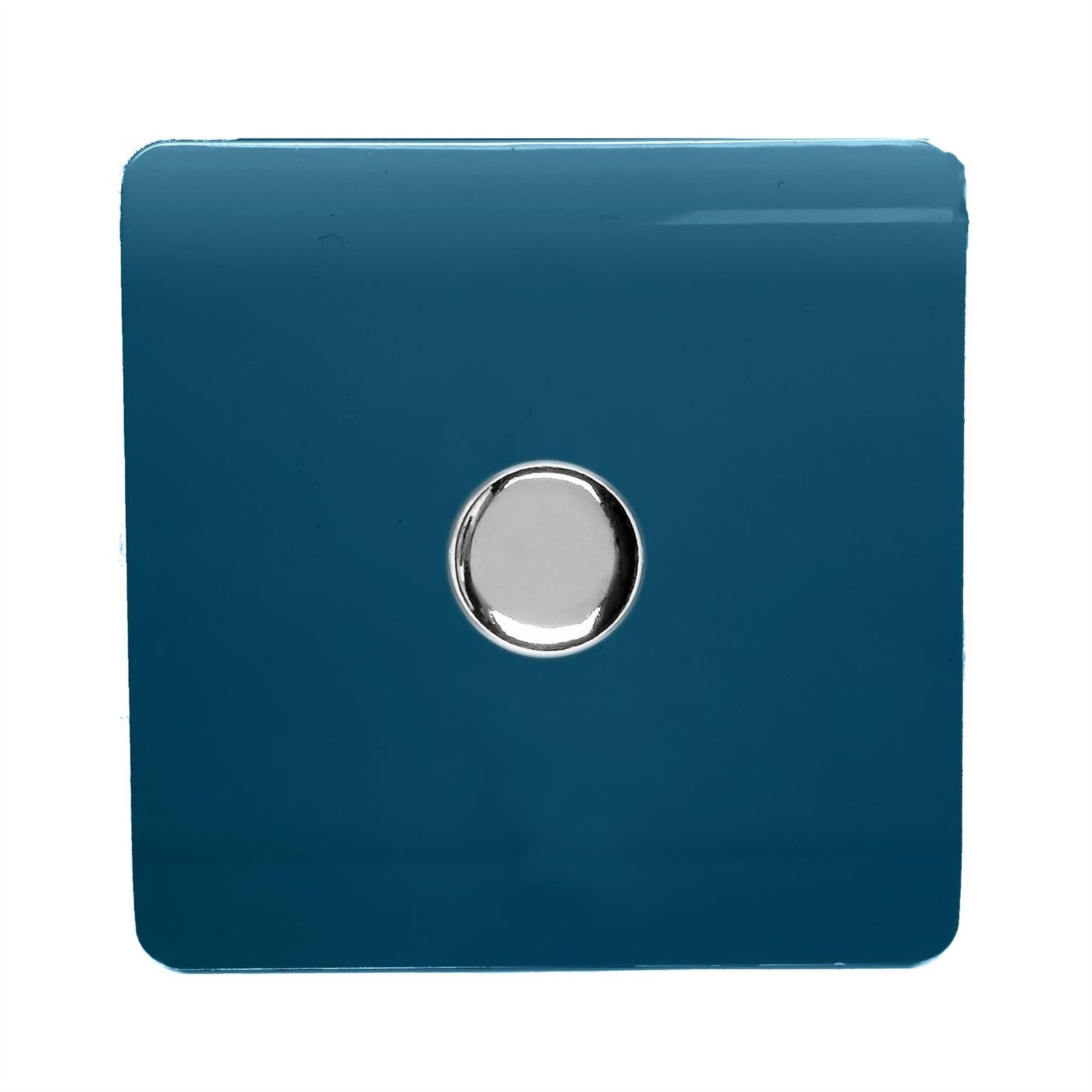 Trendi Switch - Rotary LED Dimmer Light Switch - 1 Gang - 150W - Ocean Blue - Image 2