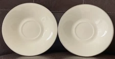 Set of 2 Lenox Maywood Saucers 6” USA