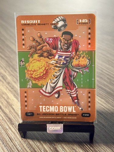 Bo Jackson Battle Arena Tecmo Bowl Biscuit Cornelius Bennett Battlefoil SP