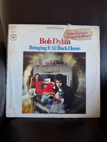 Bob Dylan Bringing It All Back Home 1967 LP Columbia Pitman press
