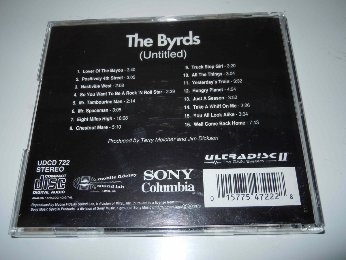 Byrds - Untitled Mobile Fidelity gold disc 15775472228| eBay