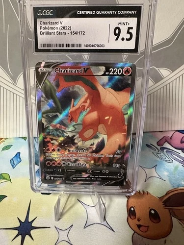 Gem Mint Charizard V Alt Art 154/172 CGC 9.5