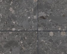 Shaw 496TS Exterior Notion - 24" x 24" Square Floor and Wall Tile - Nero