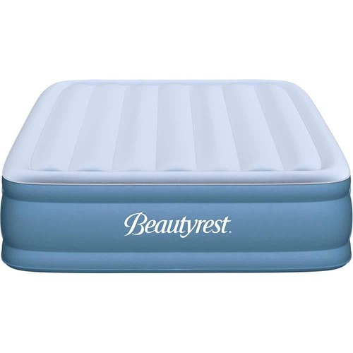 Beautyrest Sensa-Rest Luftbettmatratze mit integrierter Pumpe und Kantenstütze, 18