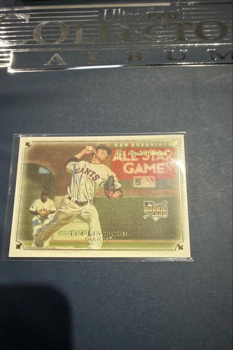 Upper Deck Tim Lincecum Baseball Sports Trading Cards