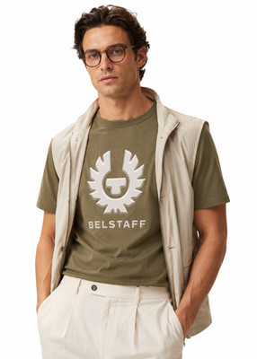 BELSTAFF London Liquify Graphic T-shirt Phoenix Retro Iconic Tee Regular Cut M