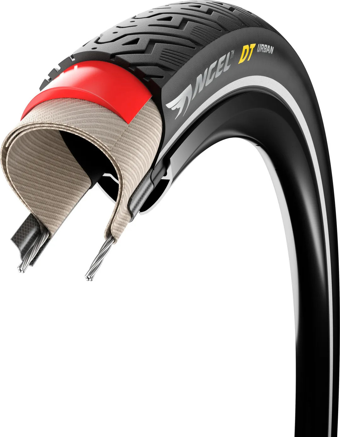 Pirelli Angel DT Urban Fahrradreifen 700 x 37C 37-622 HyperBELT 5mm 8390₽