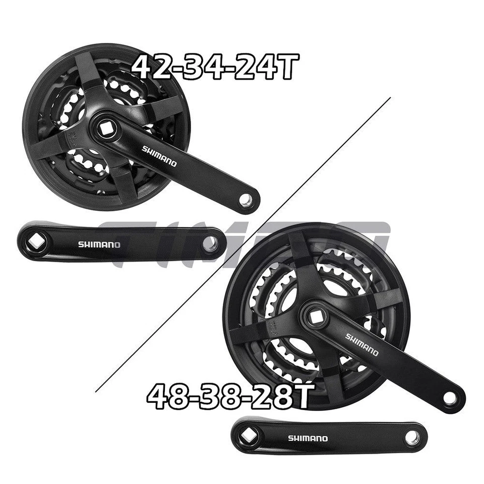 Shimano Altus 3×8 Speed Groupset FC-TY301 M310 Derailleur SL-M315 Shifter HG31-8 - Image 3 of 4