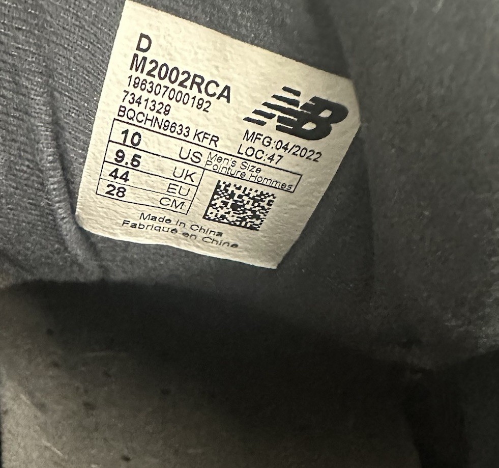 Size 10 - New Balance 2002R Eclipse Castlerock - image 6