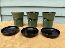 Vintage Westinghouse Mugs with coasters cool ...